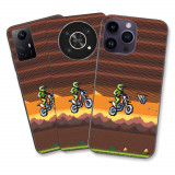 Husa Apple iPhone 7 / iPhone 8 / iPhone SE 2020 Silicon Gel Tpu Model Pixel Art Motorcross