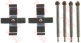 Set accesorii, placute frana MERCEDES CLK (C208) (1997 - 2002) TRW PFK561