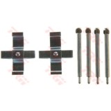 Set accesorii, placute frana MERCEDES E-CLASS Combi (S210) (1996 - 2003) TRW PFK561