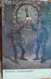 Carte postala, doi camarazi nemti, 1916
