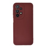 Cumpara ieftin Husa silicon samsung galaxy a52, soft matt, protectie camera foto, bordo