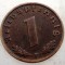 2.436 GERMANIA 1 REICHSPFENNIG 1937 F