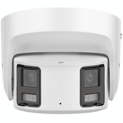 Camera supraveghere ColorVu IP, 8MP, Panoramic view, Lumina Alba 30m, Audio - Hikvision DS-2CD2387G2P-LSU-SL-4mm SafetyGuard Surveillance foto