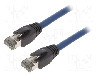 Cablu patch cord, Cat 8.1, lungime 0.5m, S/FTP, LOGILINK - CQ8026S foto