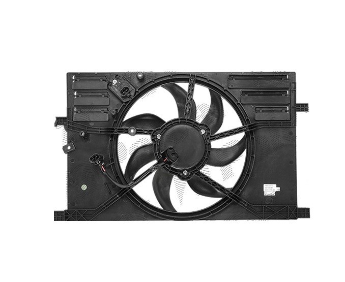 Elice ventilator Fiat 500x, 2014-; Jeep Renegade, 2014- Motor 2,4 Benzina, 391 Mm; (2 +2) Pini, Cu Suport Si Motoras, Cu Pre-Rezistor, SRL, OE: 51936
