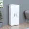 Dulap multifunctional &Aring;snes 108x49x32cm cu 3 rafturi alb [en.casa] HausGarden Leisure