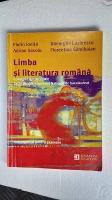 LIMBA SI LITERATURA ROMANA ANTRENAMENT PENTRU BACALAUREAT SAMIHAIAN HUMANITAS foto