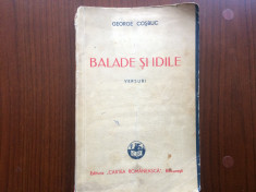 george cosbuc balade si idile editura cartea romaneasca 1943 carte veche foto