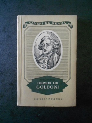 HORIA DELEANU - TRIUMFUL LUI GOLDONI foto