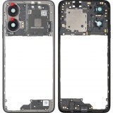 Carcasa Mijloc Motorola Moto G35, Neagra (Midnight Black), Service Pack 5S58C28877
