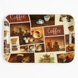 Tavă plastic dur, model Coffee 37x25,5x3 cm