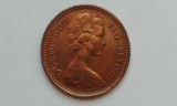 M3 C50 - Moneda foarte veche - Anglia - Half penny - 1977