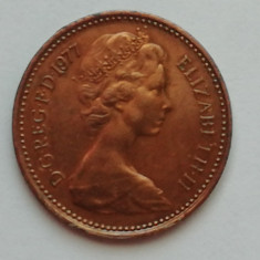 M3 C50 - Moneda foarte veche - Anglia - Half penny - 1977