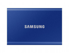 SSD Extern Samsung T7 1TB USB 3.2 2.5 inch Indigo Blue foto