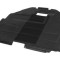 Scut motor Citroen C5 (Dc/De), 03.2001-09.2004, Fata, 7013N8, 2332346Q cu gauri, Motorizare benzina, polietilena
