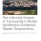 Risk-Informed Analysis of Transportation Worker Identification Credential Reader Requirements