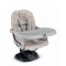 Scaun de Masa CAM Seat Idea, Inaltime Ajustabila, Varsta 6-36 luni, Pliabil, Centura de Siguranta in 5 Puncte, Bej - gri