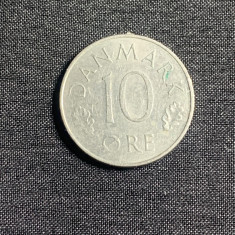 Moneda 10 ore 1975 Danemarca
