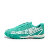 Ghete de fotbal copii, MBrands, 7.7 pentru teren sintetic, verde 39