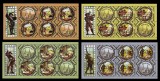 Cumpara ieftin ✅RO 2015 LP 2080 "Vanatoarea pe domeniile regale - vitralii din Castelul Peles " , minicoli de 4 serii +2 viniete + manseta , MNH