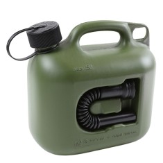 Canistra din plastic, pentru combustibil, Hunersdorff, 5 L + palnie