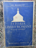Al. Rosetti, Istoria limbii rom&acirc;ne. Noțiuni generale București 1942