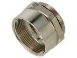 Adaptor filet M32/M32, alamă nichelată, -60...200&deg;C