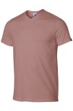 Tricou Barbati Joma Versalles Roz Prafuit Bumbac 100% Guler V Maneca Scurta Logo Sport Antrenament Casual