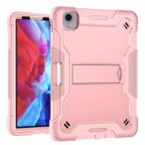 Husa pentru iPad Pro 12.9 (2018 / 2020 / 2021 / 2022) + Folie - Techsuit Rugged TabShell - Rose Gold