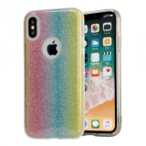 Husa Samsung Galaxy A6 Plus (2018) A605 Jelly Color Bling Rainbow