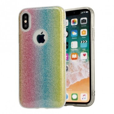 HUSA JELLY COLOR BLING SAMSUNG G965 GALAXY S9 PLUS RAINBOW foto