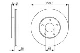 BOSCH 0 986 479 R90 Disc frana