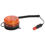 Girofar auto cu LED 12V/24V portocaliu - TruckLight
