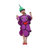 Costum fruct Strugure KidMania&reg;, mov, pentru copii, marime universala Universala 3 ani +