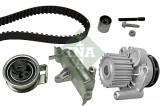 INA 530 0090 30 Set pompa apa + curea dintata