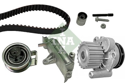 INA 530 0090 30 Set pompa apa + curea dintata foto