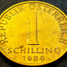 Moneda 1 SCHILLING - AUSTRIA, anul 1984 * cod 125