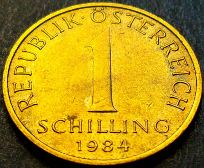 Moneda 1 SCHILLING - AUSTRIA, anul 1984 * cod 125 foto