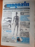 ziarul magazin 27 aprilie 1995-articole despre claudia schiffer si mel gibson