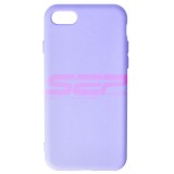 Husa Silicon iPhone SE 2020 Mov Lavanda - Tip Apple, High Copy