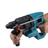 Ciocan rotopercutor fara fir, 4 functii, 18V, verde, 27mm, 2.77kg