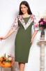 Rochie Eleganta Fera Olive - 48Marimea, Yves