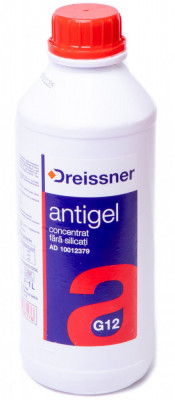 Antigel Concentrat Dreissner Rosu G12 1L AD 10012379 foto