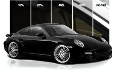 Folie geamuri auto omologata profesionala SolarZone 35% transparenta foto
