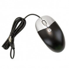 Mouse Optic HP, M-UAE96, USB, Silver&amp;amp;Black foto