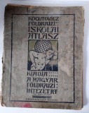 Kogutowicz Man&oacute; f&ouml;ldrajzi iskolai atlasza, Dr. Kugotowicz K&aacute;roly, Budapest, 1913