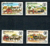 Swaziland 1984 - UPU, cai, trasuri, serie neuzata