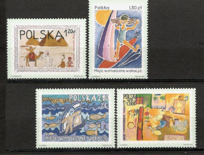 Polonia.2003 Desene de copii MP.430