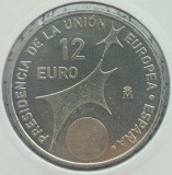 100 Spania 12 euro 2002 Spanish Presidency km 1049 argint