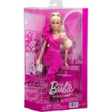 Papusa in rochie roz, Barbie Deluxe Style, JJN73